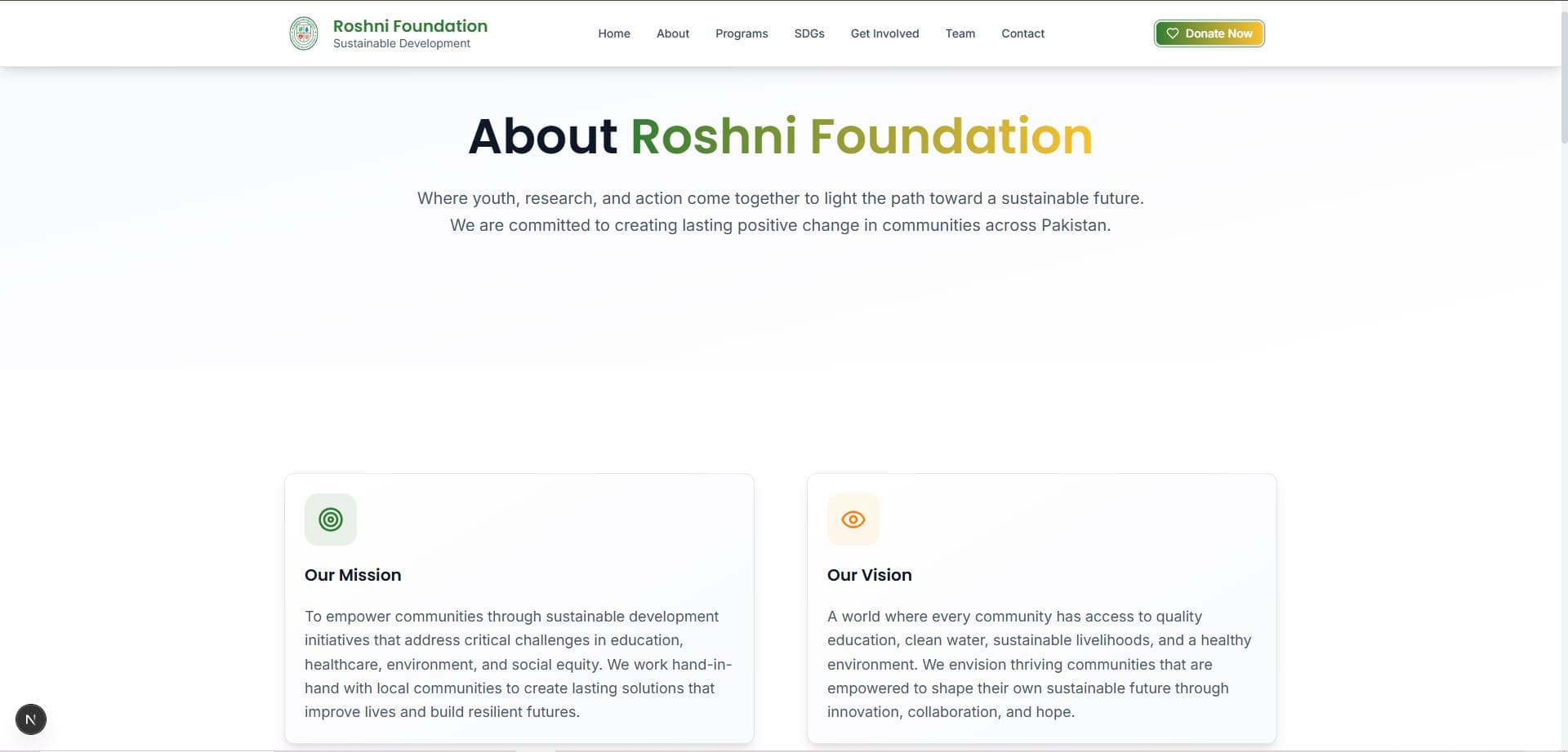 Roshni Foundation Project Preview 2